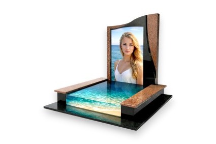 Памятники со стеклом