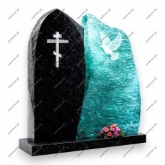 Памятник со стеклом ПС-12