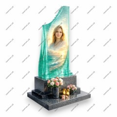 Памятник со стеклом ПС-13