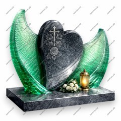 Памятник со стеклом ПС-14