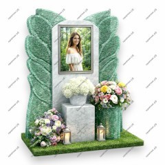 Памятник со стеклом ПС-24