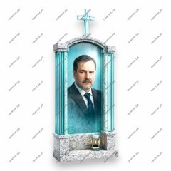 Памятник со стеклом ПС-25