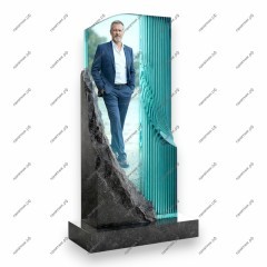 Памятник со стеклом ПС-26