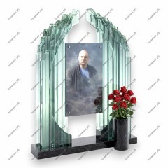 Памятник со стеклом ПС-28