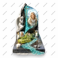 Памятник со стеклом ПС-50