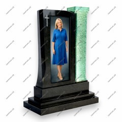 Памятник со стеклом ПС-56