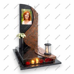 Памятник со стеклом ПС-64