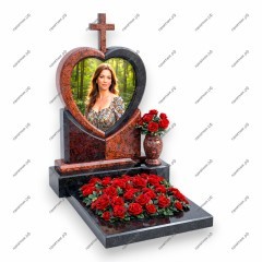 Памятник со стеклом ПС-66