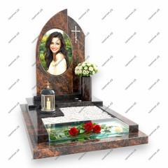 Памятник со стеклом ПС-83