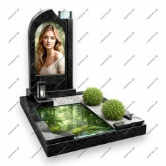 Памятник со стеклом ПС-93