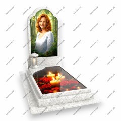 Памятник со стеклом ПС-101