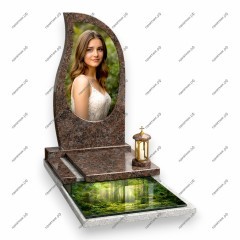 Памятник со стеклом ПС-107