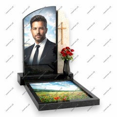 Памятник со стеклом ПС-108