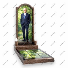 Памятник со стеклом ПС-112