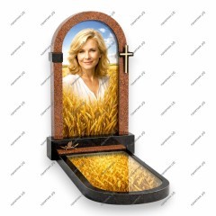 Памятник со стеклом ПС-113