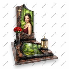 Памятник со стеклом ПС-117