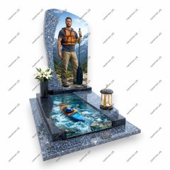 Памятник со стеклом ПС-122