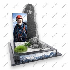 Памятник со стеклом ПС-126