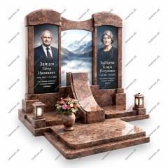 Памятник со стеклом ПС-140