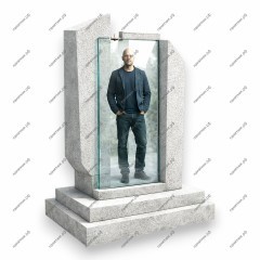 Памятник со стеклом ПС-143