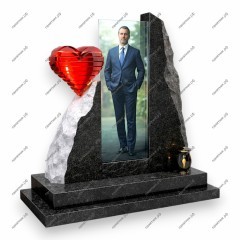 Памятник со стеклом ПС-145