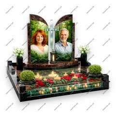 Памятник со стеклом ПС-148