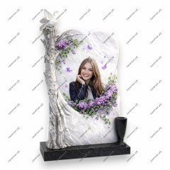 Памятник со стеклом ПС-165