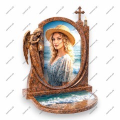 Памятник со стеклом ПС-166