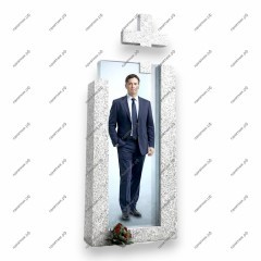 Памятник со стеклом ПС-168