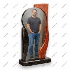 Памятник со стеклом ПС-177