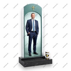 Памятник со стеклом ПС-178