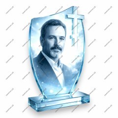 Памятник со стеклом ПС-197