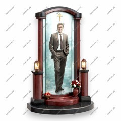 Памятник со стеклом ПС-199