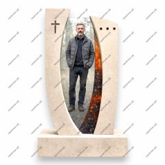 Памятник со стеклом ПС-211