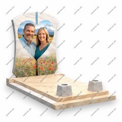 Памятник со стеклом ПС-239