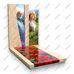 Памятник со стеклом ПС-240