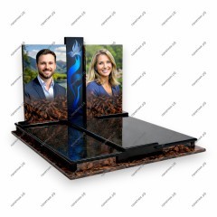 Памятник со стеклом ПС-253