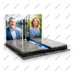 Памятник со стеклом ПС-254