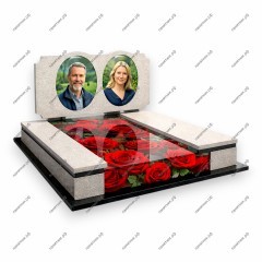 Памятник со стеклом ПС-258