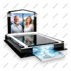 Памятник со стеклом ПС-268