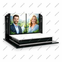 Памятник со стеклом ПС-271