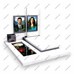 Памятник со стеклом ПС-274