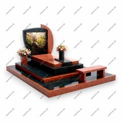 Памятник со стеклом ПС-284