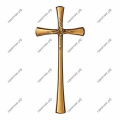 Крест бронзовый КБ-38