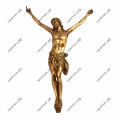 Распятие бронзовое РБ-47