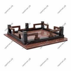 Ограда гранитная ОГ-49