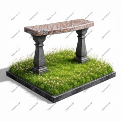 Скамейка гранит ПП